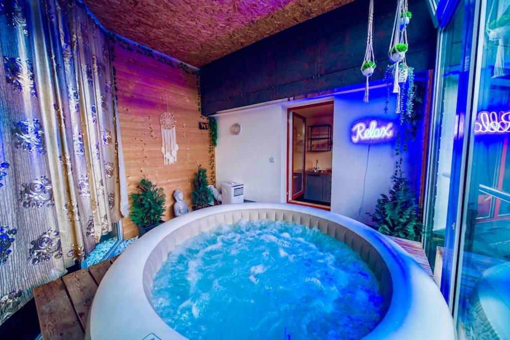Lovely 3BD - Rooftop - Jacuzzi&Sauna - B&B Prague