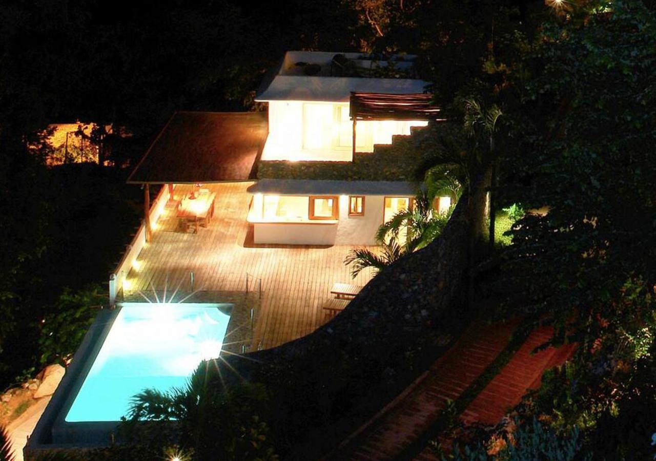 Propiedad de alto standing con vista al mar, piscina, tenis, hasta 12 personas - Chambres d'hôtes Las Terrenas