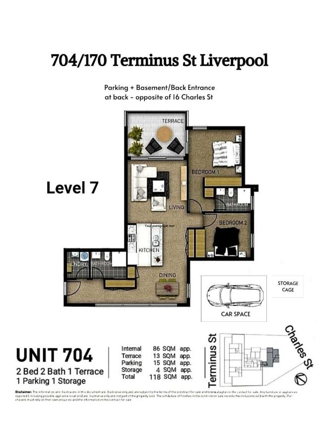 Apartment mit 2 Schlafzimmern