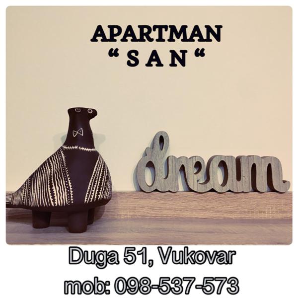 B&B Vukovar - Apartman SAN - Bed and Breakfast Vukovar