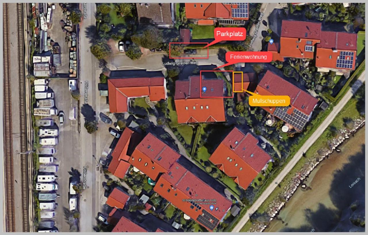 Happy Trails, Cosy One Room Garten Apartment - B&B Oberau