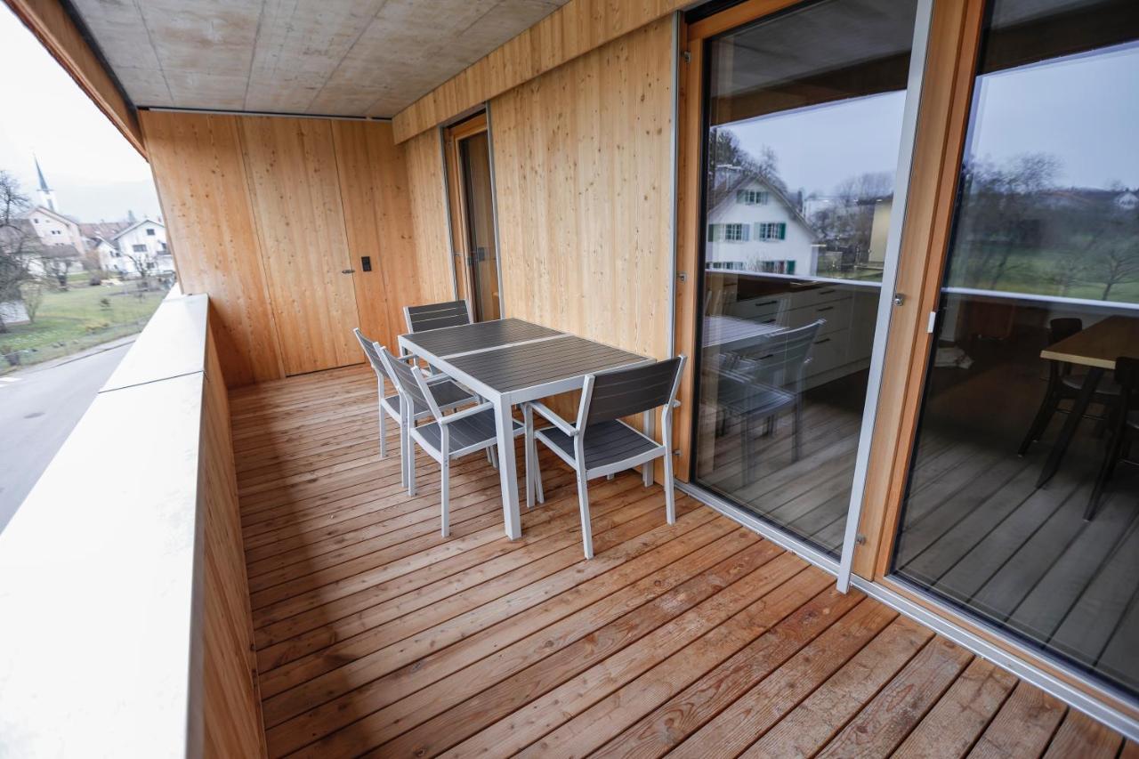 BOUTIQUE APARTMENTS LUSTENAU Nachhaltige Kühlung über Erdsonde und Fussbodenkühlung - B&B