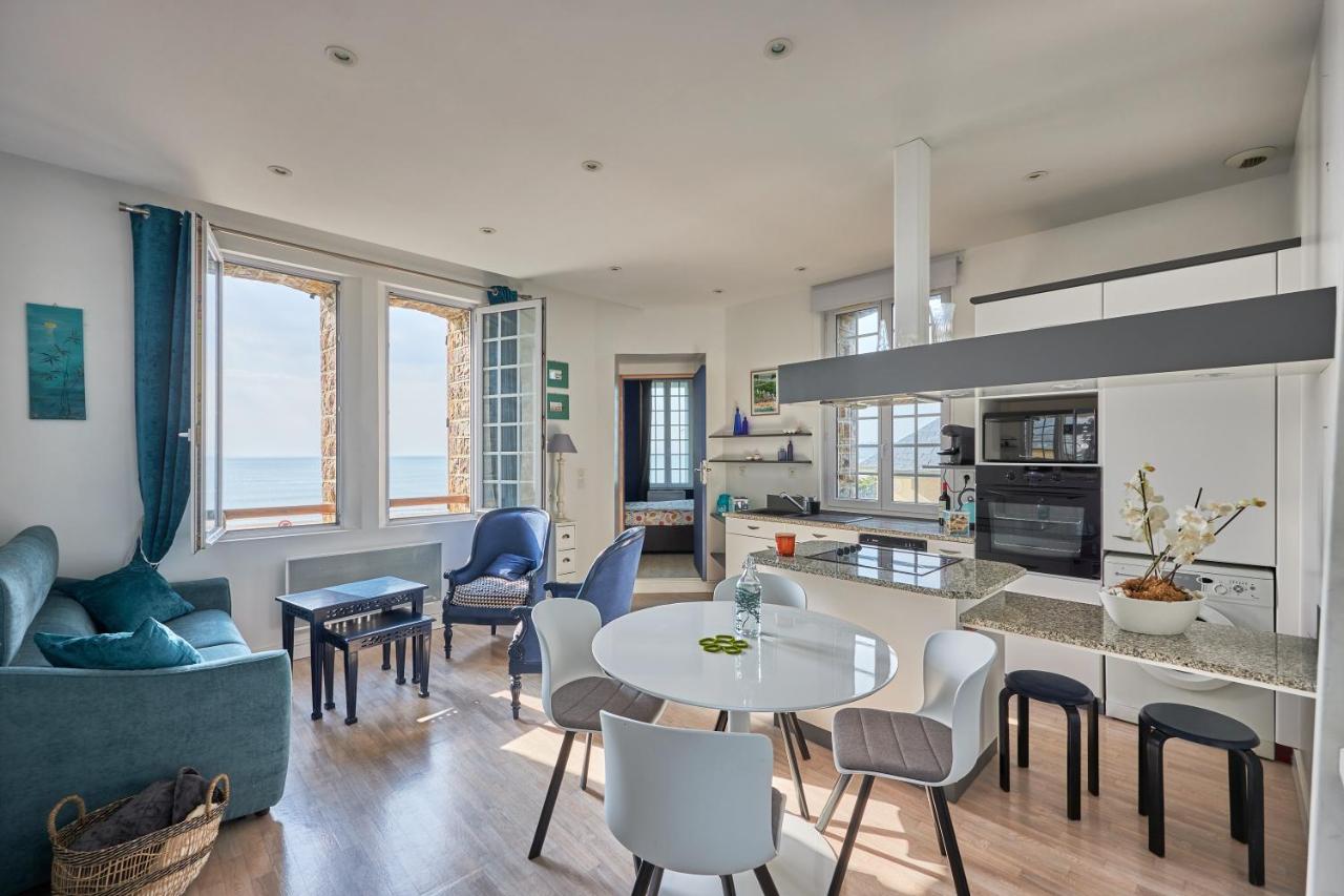 Château de Chimay - Appt en front de mer - Bed and Breakfast Barneville-Carteret