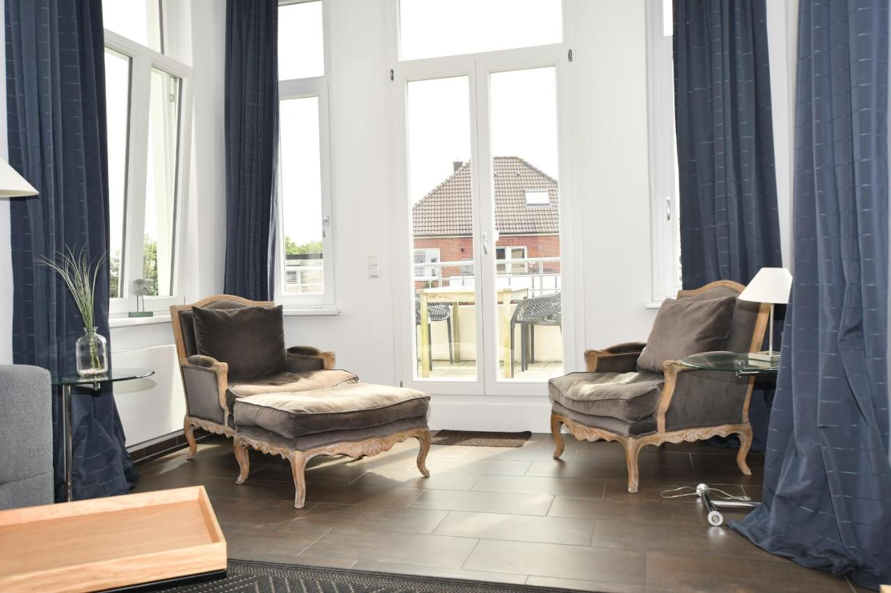 B&B Borkum - Villa-Emilie-Wohnung-Augustine - Bed and Breakfast Borkum