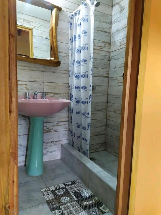 Dreibettzimmer mit Gartenblick