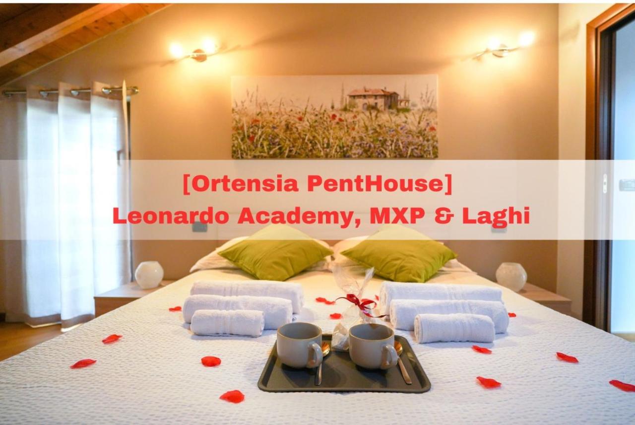 B&B Sesto Calende - [Ortensia PentHouse] Leonardo Academy, MXP & Laghi - Bed and Breakfast Sesto Calende