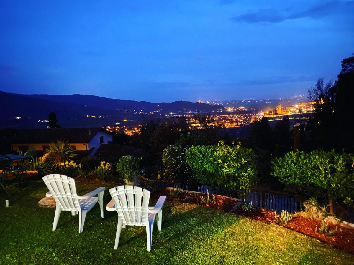 B&B Castiglion Fiorentino - Panoramic View Village of Villa Luigina Cortona - Bed and Breakfast Castiglion Fiorentino