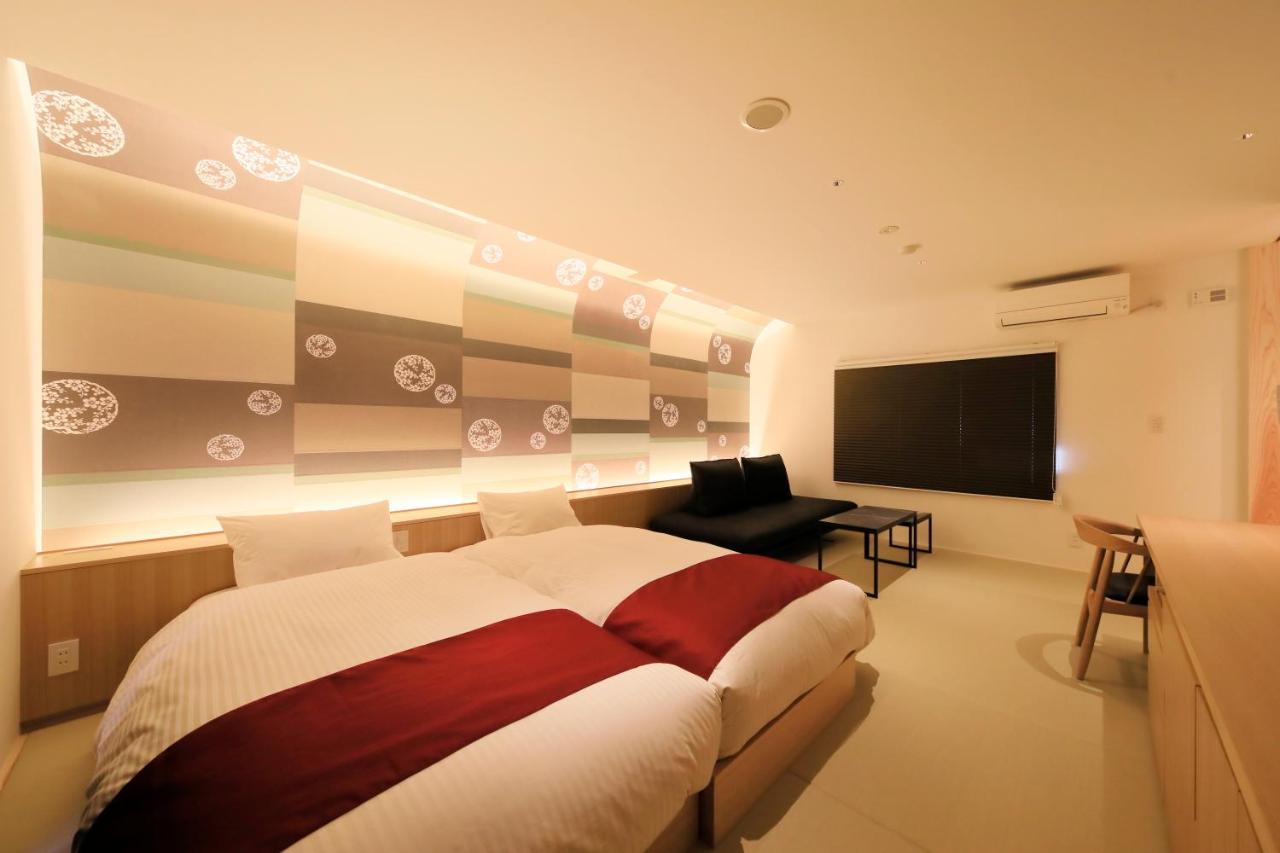 Habitación Doble Deluxe de estilo japonés con baño al aire libre - 2 camas individuales