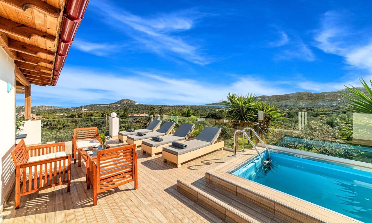 B&B Agios Nikolaos - Villa Carolina Private Pool - Bed and Breakfast Agios Nikolaos
