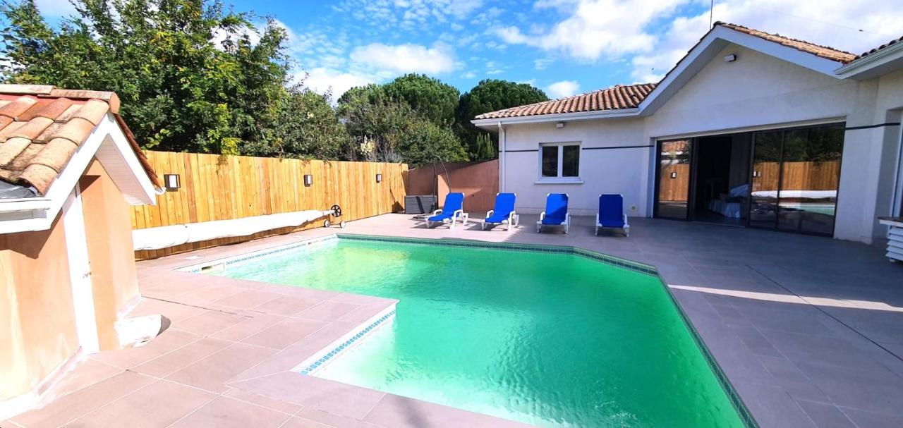 Bassin d'Arcachon belle villa moderne 4 chambres et piscine privée - Ferienwohnung