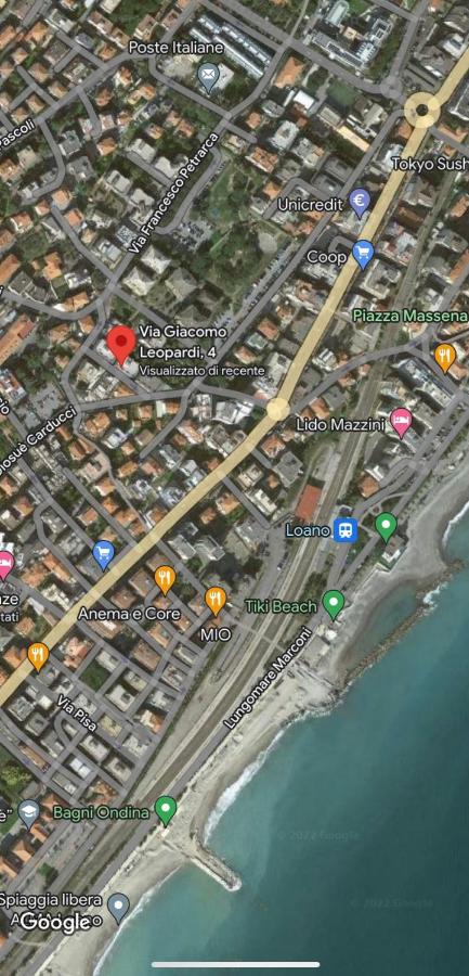 Centralissimo appartamento Loano - Chambres d’hôtes