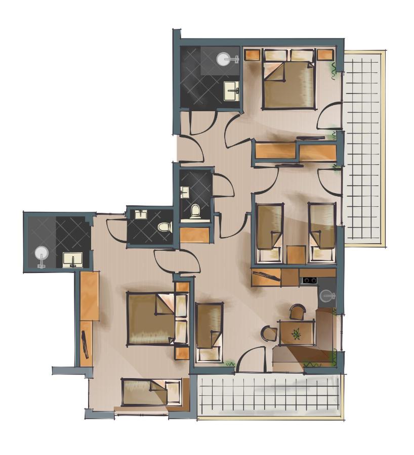 Appartement met 3 Slaapkamers