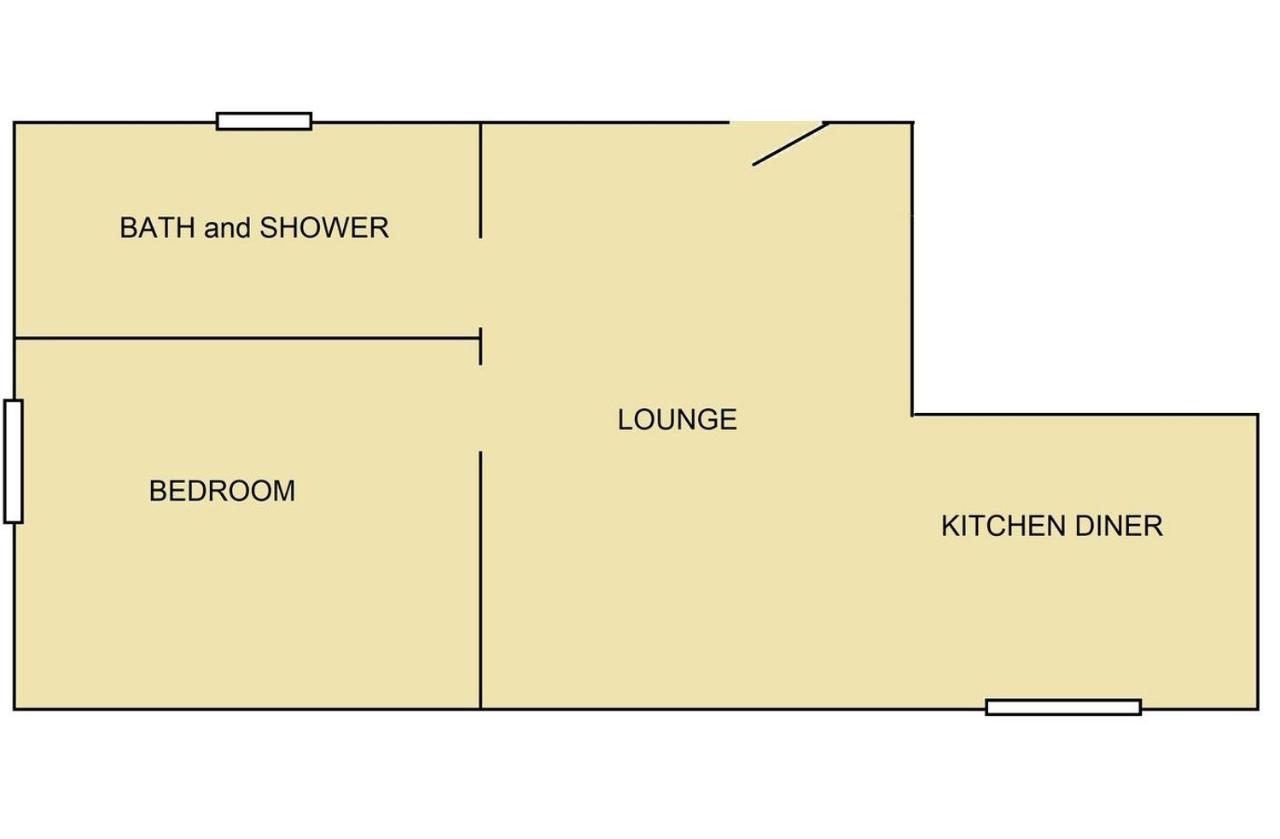 Apartamento de 1 dormitorio