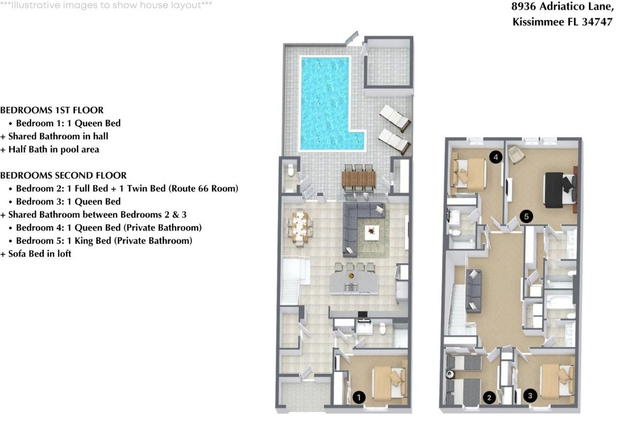 Five-Bedroom Holiday Home