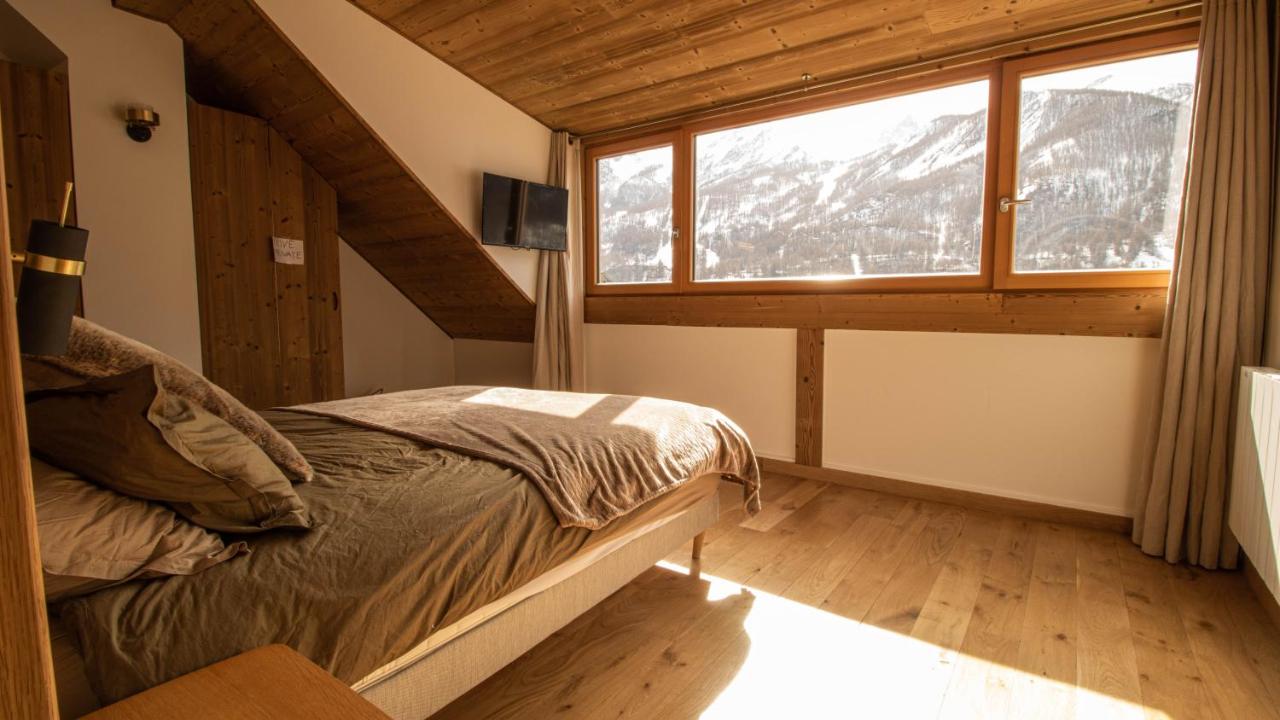 Chalet Peak Noir entier 12pers - Cosy House Peak Noir for 12people - B&B Le Monêtier-les-Bains