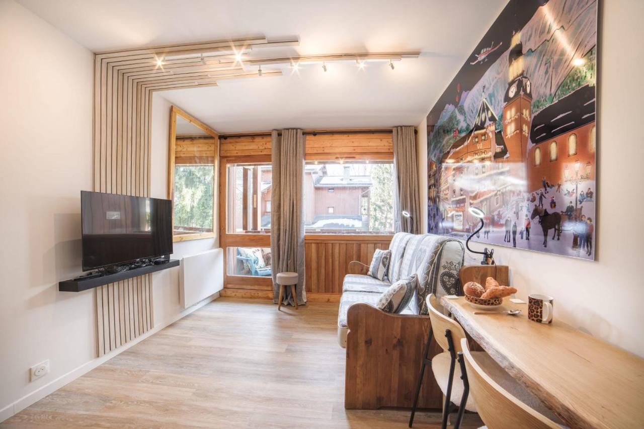 Studio l'Orée - City centre - Megève - B&B Megève