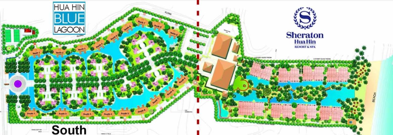 Blue Lagoon Huahin - Pool Access - B&B