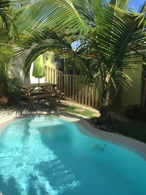 Le nid d'amour avec sa piscine et jacuzzi chauffés - Ferienwohnung Saint-Joseph