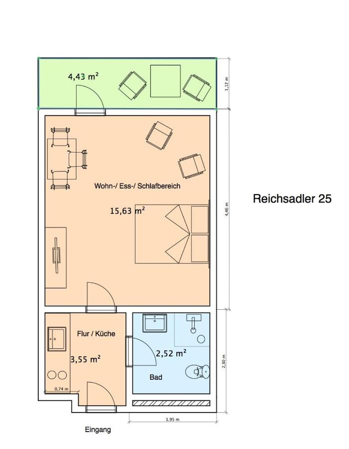 Lüttje Möwe - B&B