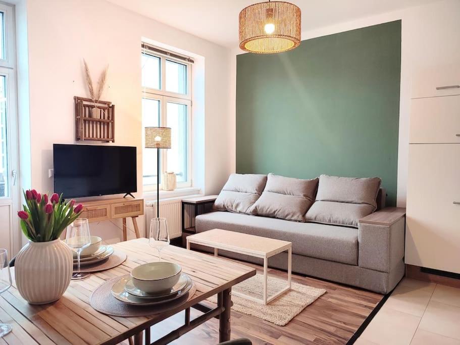 coffeelounge: zentrale Wohnung mit Küche inkl. Kaffee - Ferienwohnung Dresden