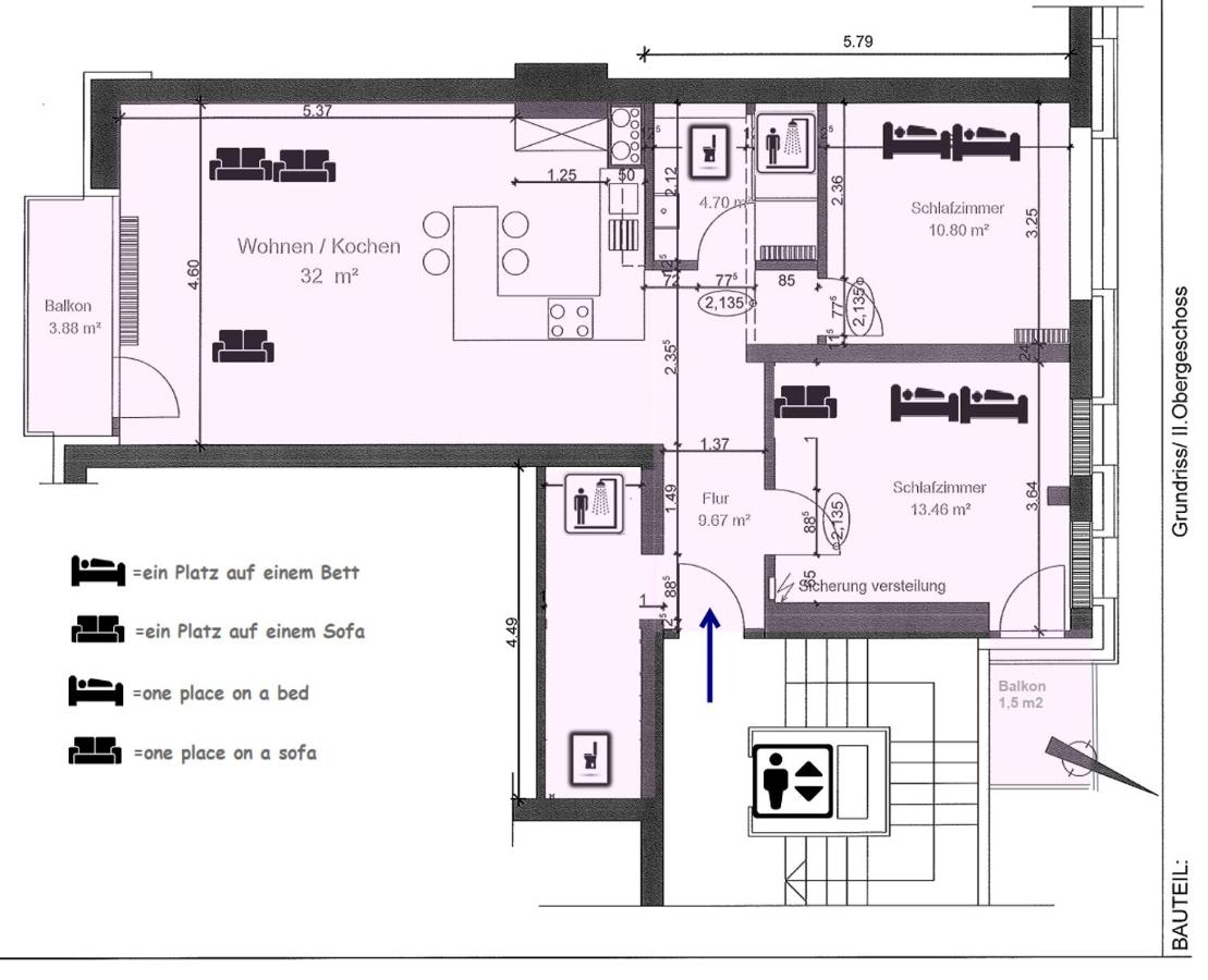 Two-Bedroom Apartment - Apt. 3