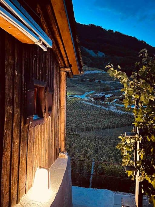 B&B Martigny-Combe - Magnifique Mazot Dans Les Vignes - Bed and Breakfast Martigny-Combe