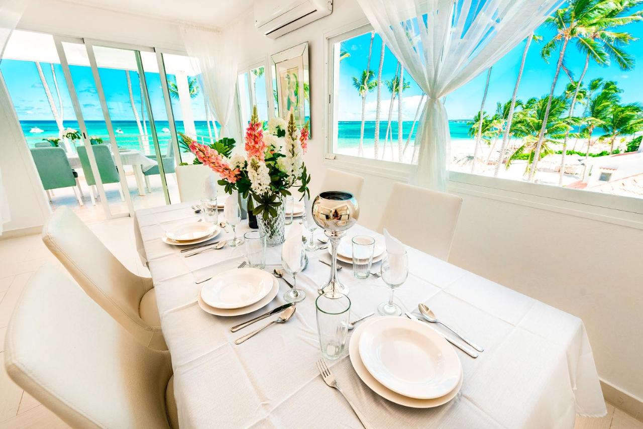 Beachfront Punta Cana Condo for Rent - Ocean View, Private Terrace, and BBQ - B&B Punta Cana