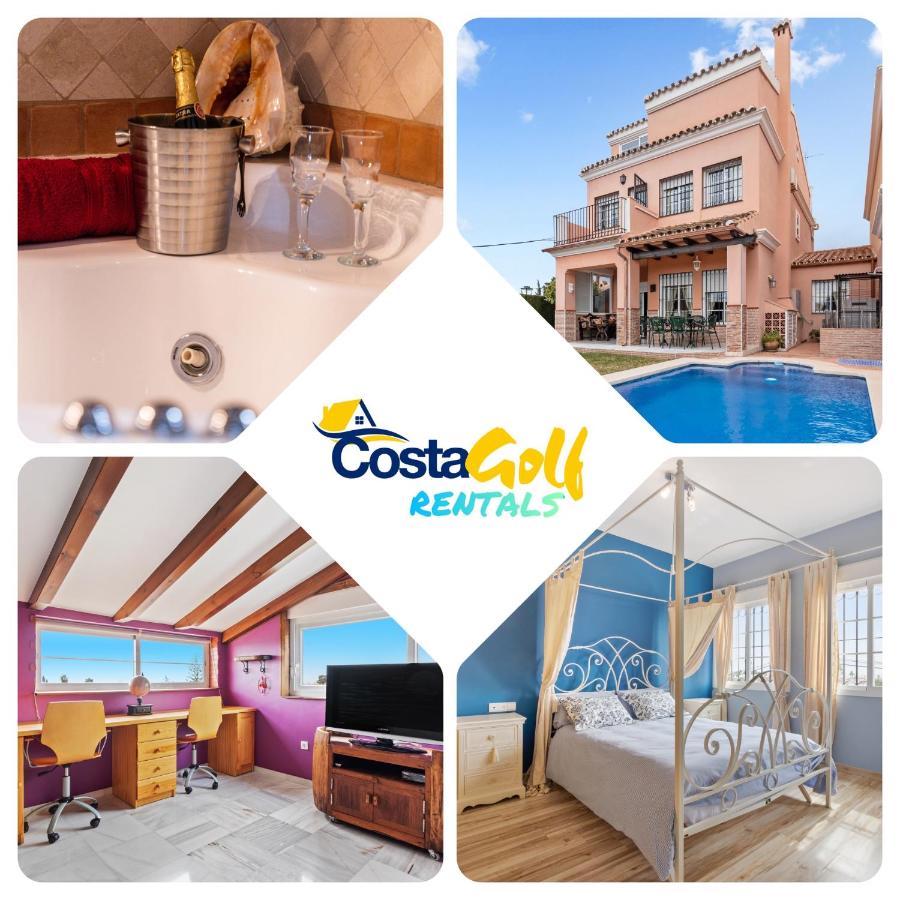 B&B Estepona - Villa estilo mediterránea con Piscina, Jardín, Bbq y Jacuzzi - VILLA BEL AIR REAL - Bed and Breakfast Estepona
