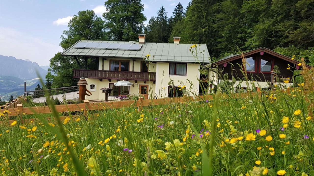 B&B Berchtesgaden - 2 Bergpanorama mit Blick ins Tal für absolute Nichtraucher - Bed and Breakfast Berchtesgaden