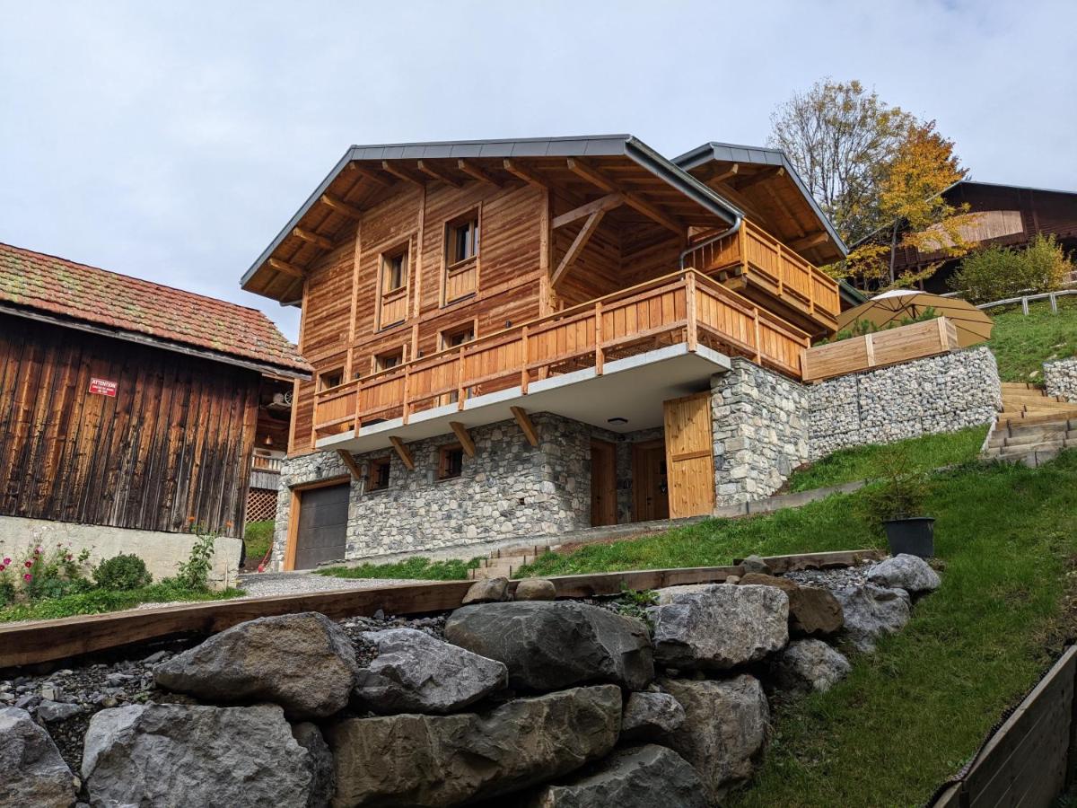 Chalet neuf 14 pers proximité La Clusaz et Grand Bornand - Bed and Breakfast Saint-Jean-de-Sixt