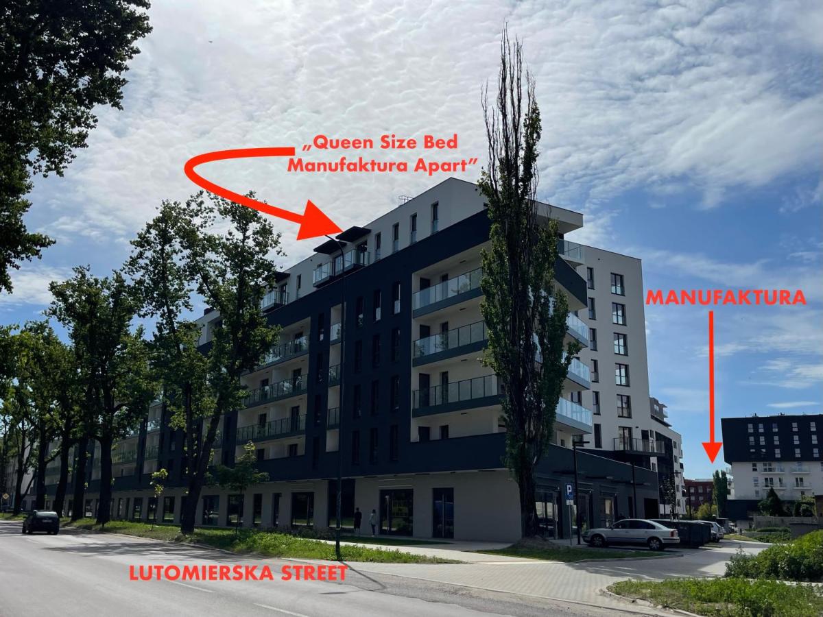 Queen Size Bed - Apartament obok Manufaktury w centrum Łodzi - Parking gratis!!! - B&B Łódź
