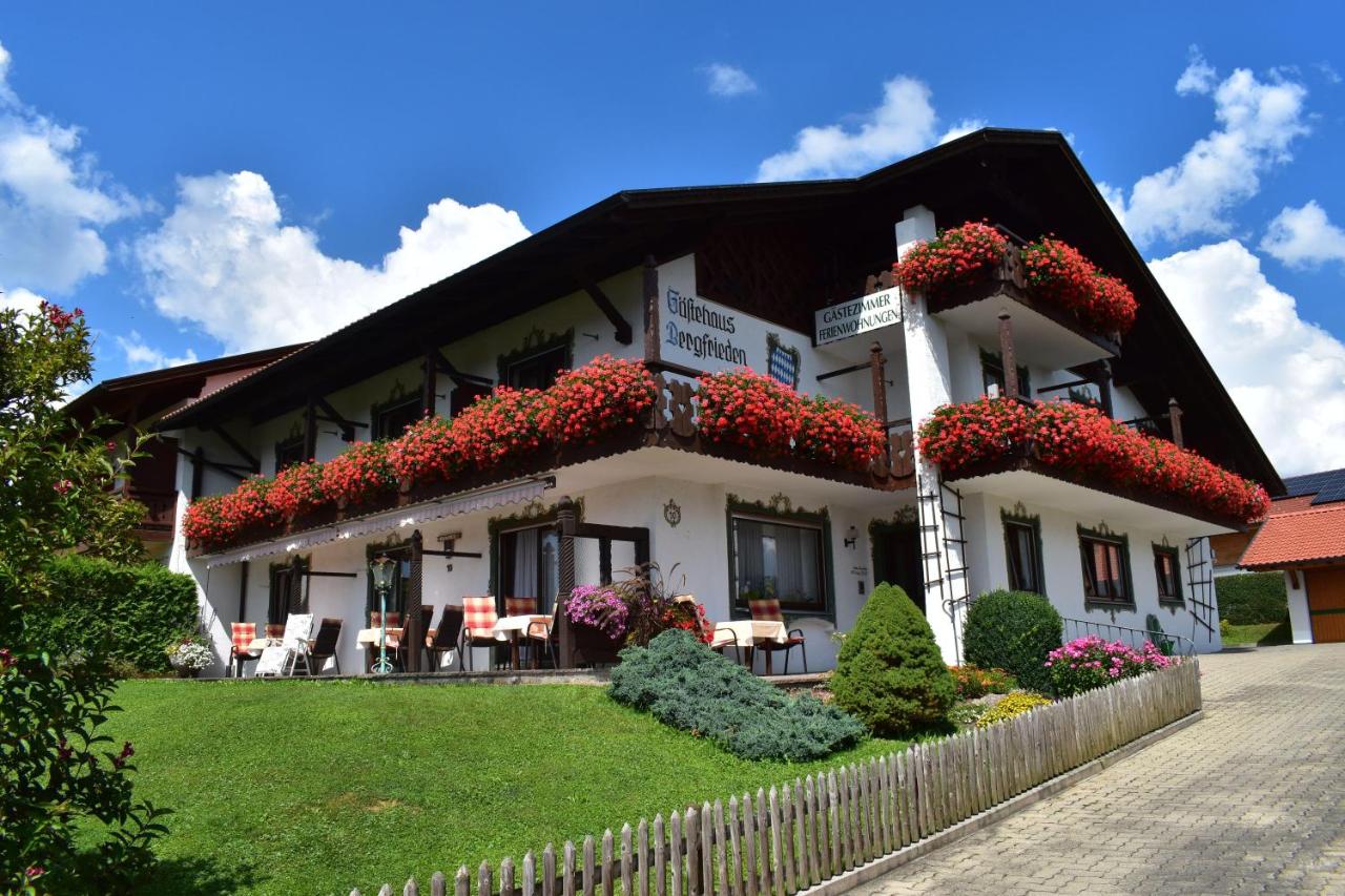 Ferienwohnung Panorama im Gästehaus Bergfrieden - Ferienwohnung Bad Bayersoien