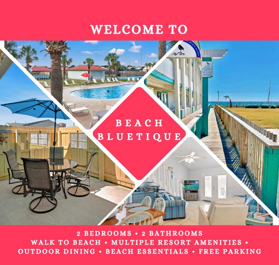 Chic Townhouse Steps to the Beach Outdoor Pools - B&B Panama City Beach