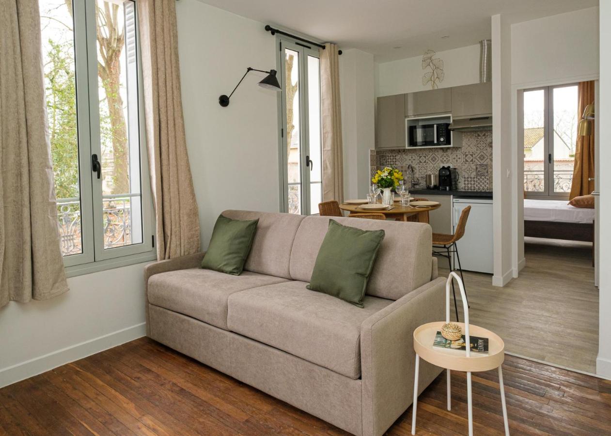 Villa Forestière Appart Le Ginkgo - Ferienwohnung Quincy-Voisins