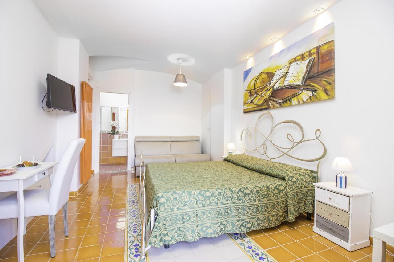 Habitación Cuádruple con vistas al mar