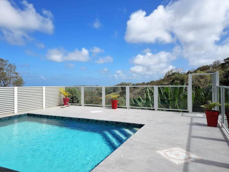 Bold'Air piscine, vue mer - B&B