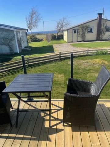 Stuga med havsutsikt i Falkenberg - B&B