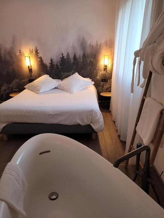 B&B Vieille-Brioude - Hotel Les Glycines - Bed and Breakfast Vieille-Brioude