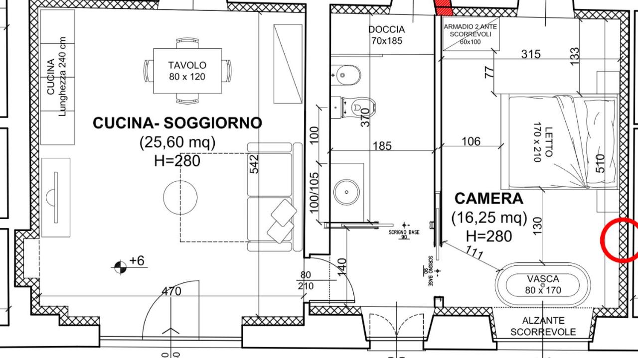 Apartamento con vistas al jardín