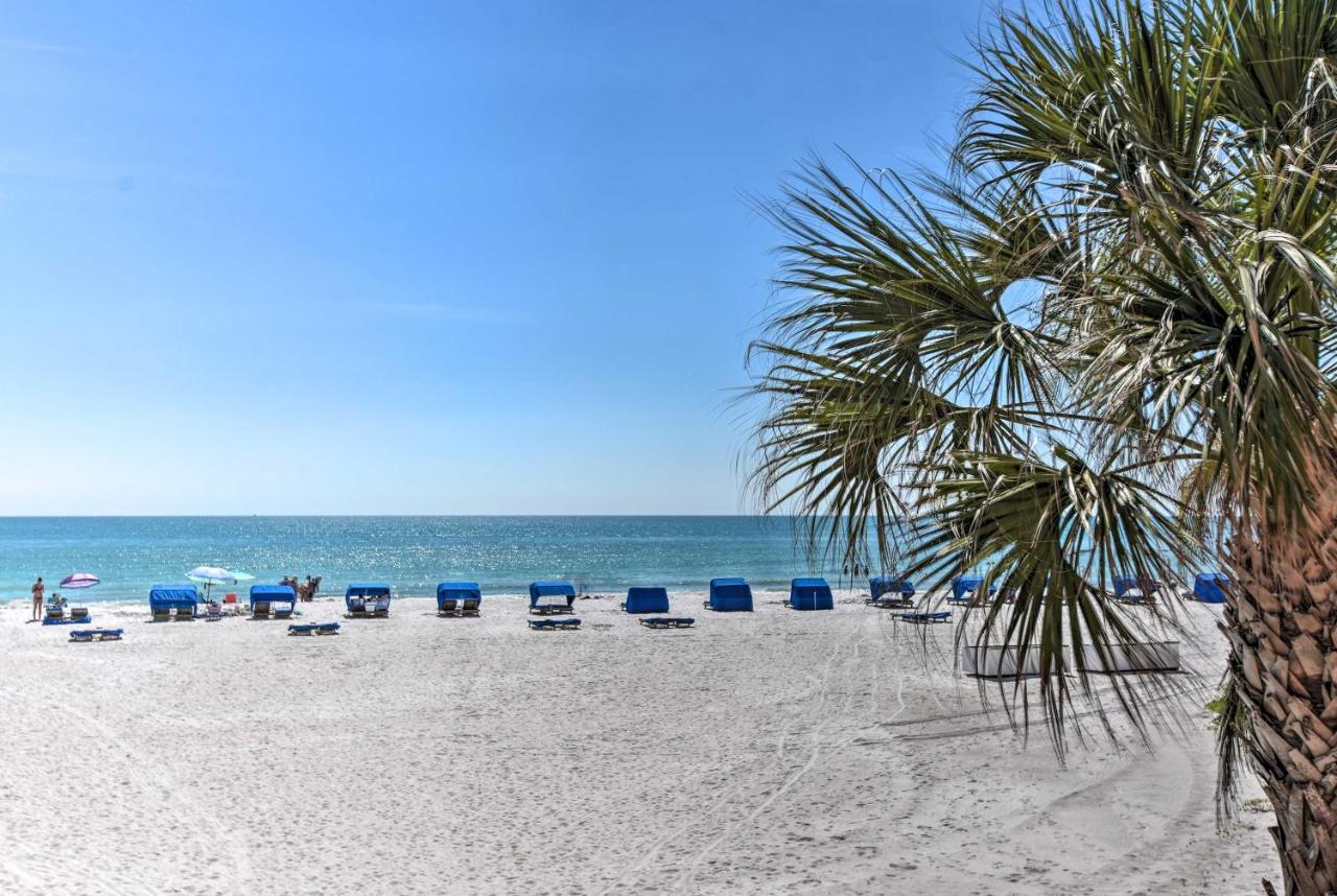 Steps to Beach, Pool Access: Indian Shores Condo - B&B Clearwater Beach