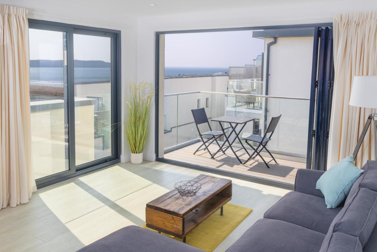 B&B Woolacombe - 12 Putsborough - Luxury Apartment at Byron Woolacombe, only 4 minute walk to Woolacombe Beach! - Bed and Breakfast Woolacombe