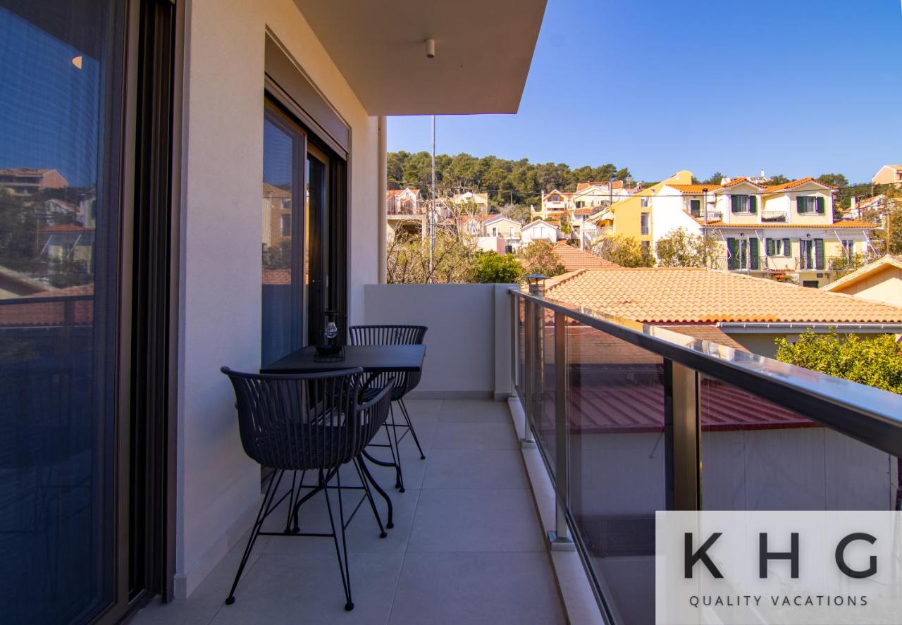 Platea Complex, Ammes 1 bed apartment, Aenos open plan studio! - B&B Argostoli