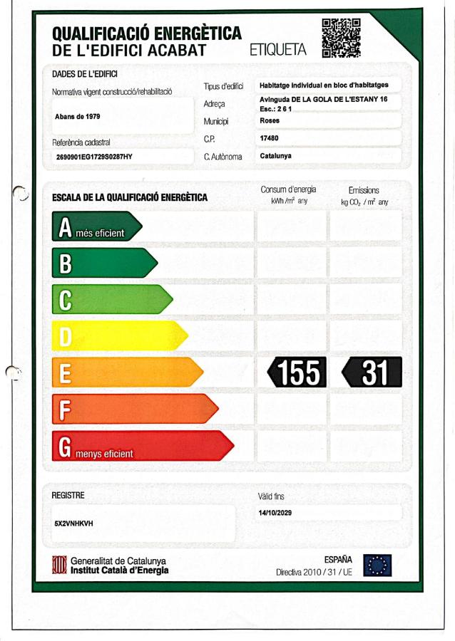 Apartamento con vistas al mar y a la montaña AV-26 - Bed and Breakfast Roses