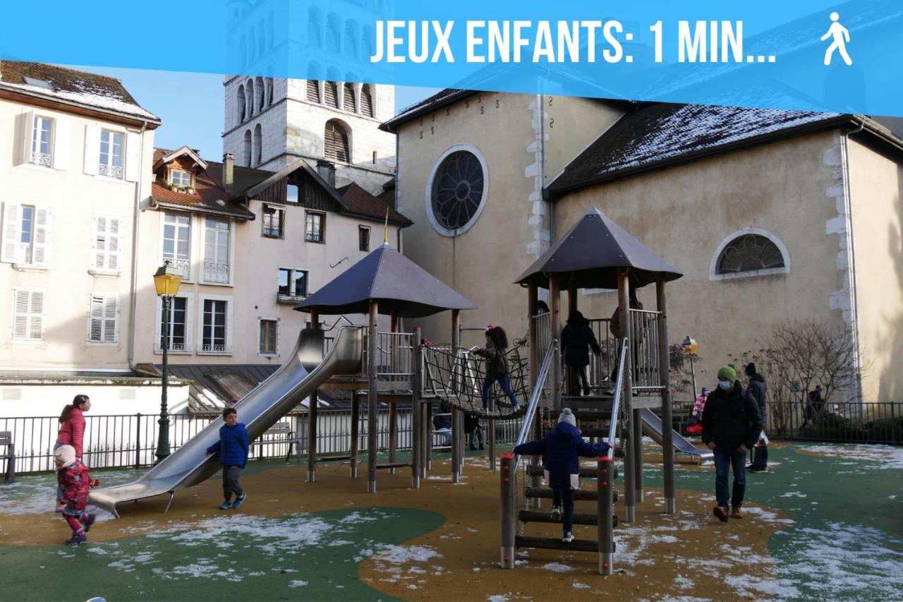 Le Carnot - MyCosyApart, Duplex Cœur de Ville et Lac, climatisé - Chambres d'hôtes Annecy