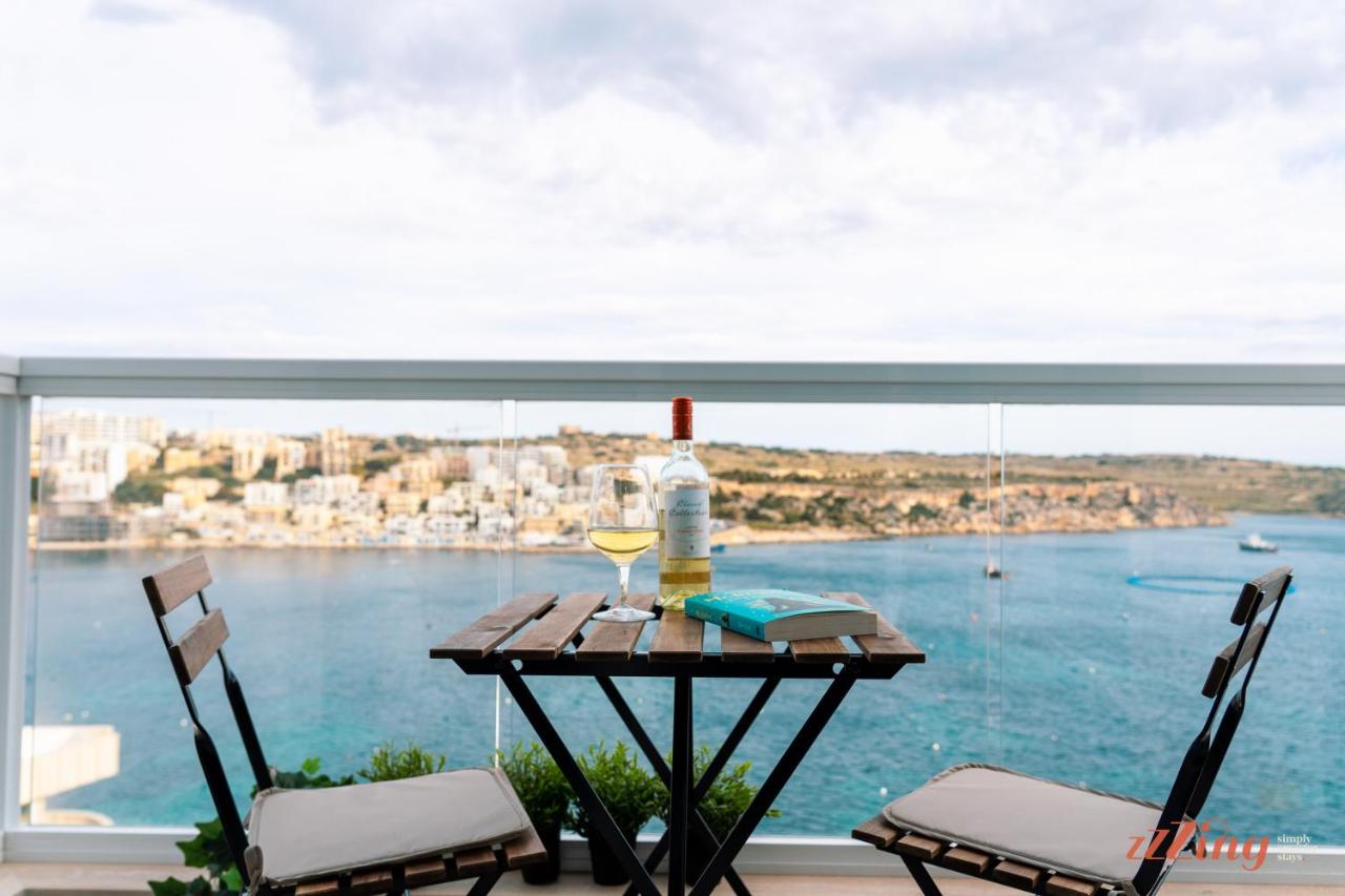 B&B San Pawl il-Baħar - Seashore Stays - Stunning apartments right by the sea - Bed and Breakfast San Pawl il-Baħar