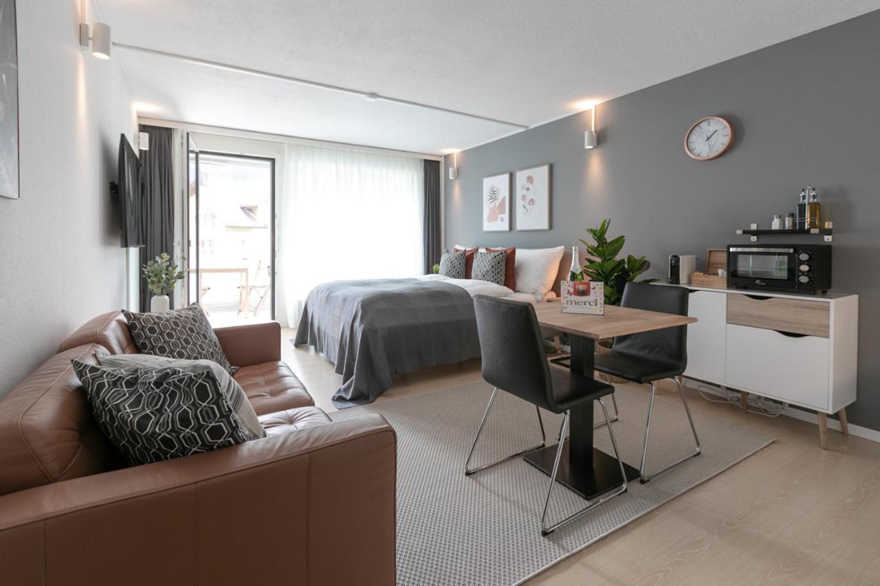 B&B Engelberg - Spirit Apartments - Studio #3 - Balkon - Parkplatz - Bed and Breakfast Engelberg