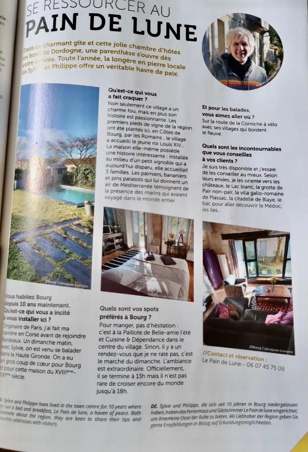Le Pain de Lune Gîte et Chambre d'hôtes avec Piscine - B&B Bourg
