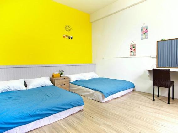 Vierbettzimmer mit Balkon