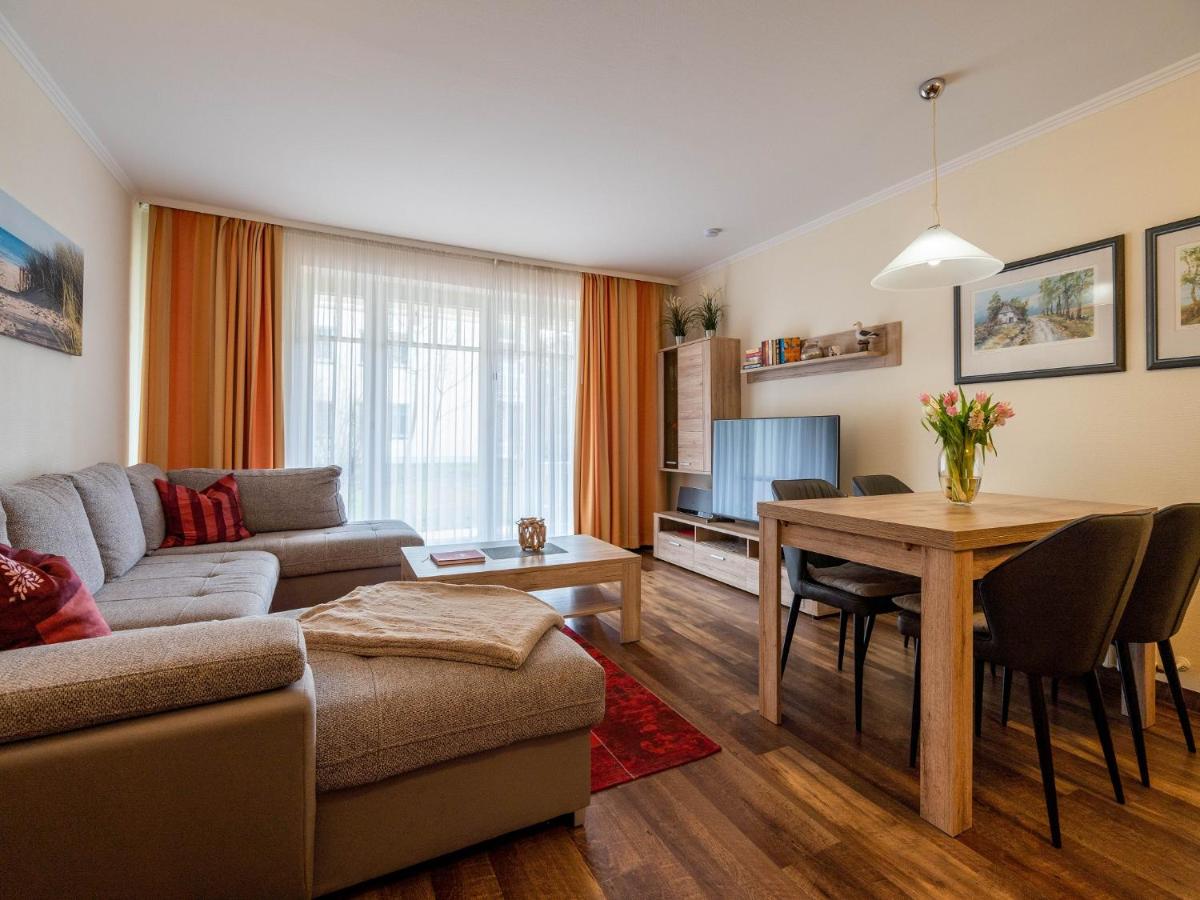 Dünenpark Binz - Komfortplus Ferienwohnung mit 1 Schlafzimmer und Terrasse im Erdgeschoss 221 - Ferienwohnung Ostseebad Binz