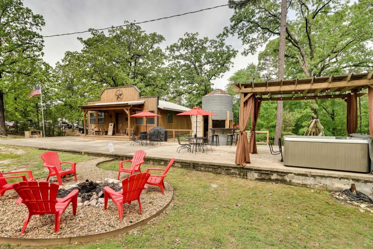 2 Mi to Choctaw Landing Western Daze Cabin! - Ferienwohnung Stephens Gap